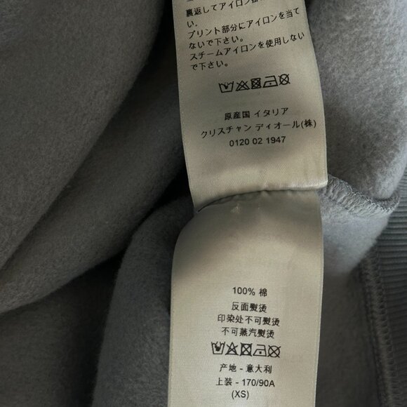 Dior Daniel Arsham Light Blue Logo Sweater - Picture 5 of 6